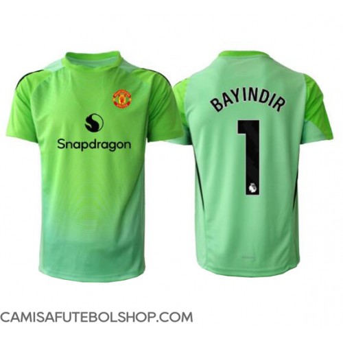 Camisa de time de futebol Manchester United Altay Bayindir #1 Goleiro Replicas 3º Equipamento 2025-26 Manga Curta